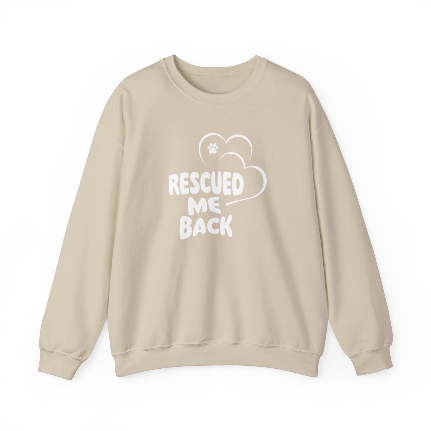 Rescued Me Back - Unisex Heavy Blend™ Crewneck Sweatshirt