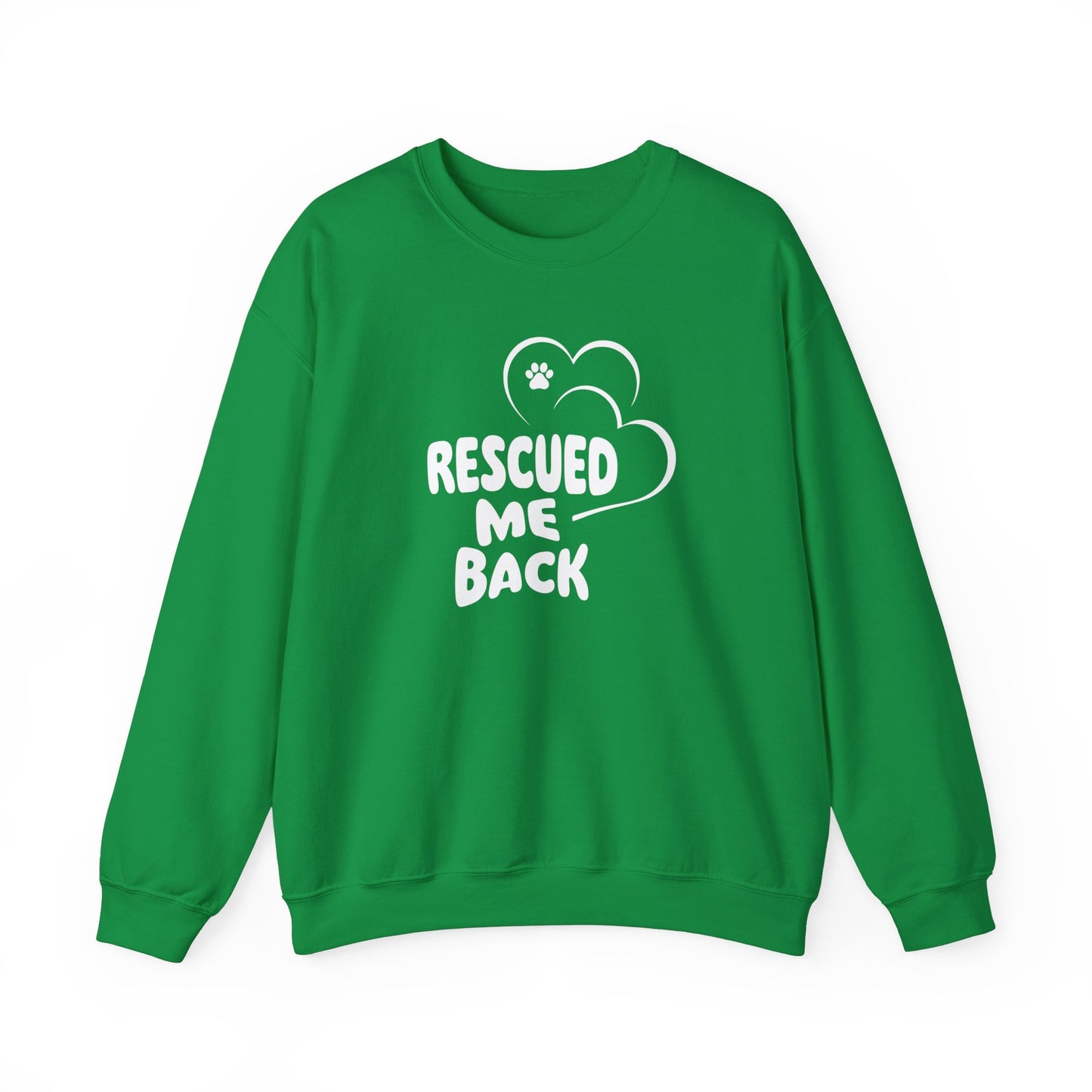 Rescued Me Back - Unisex Heavy Blend™ Crewneck Sweatshirt