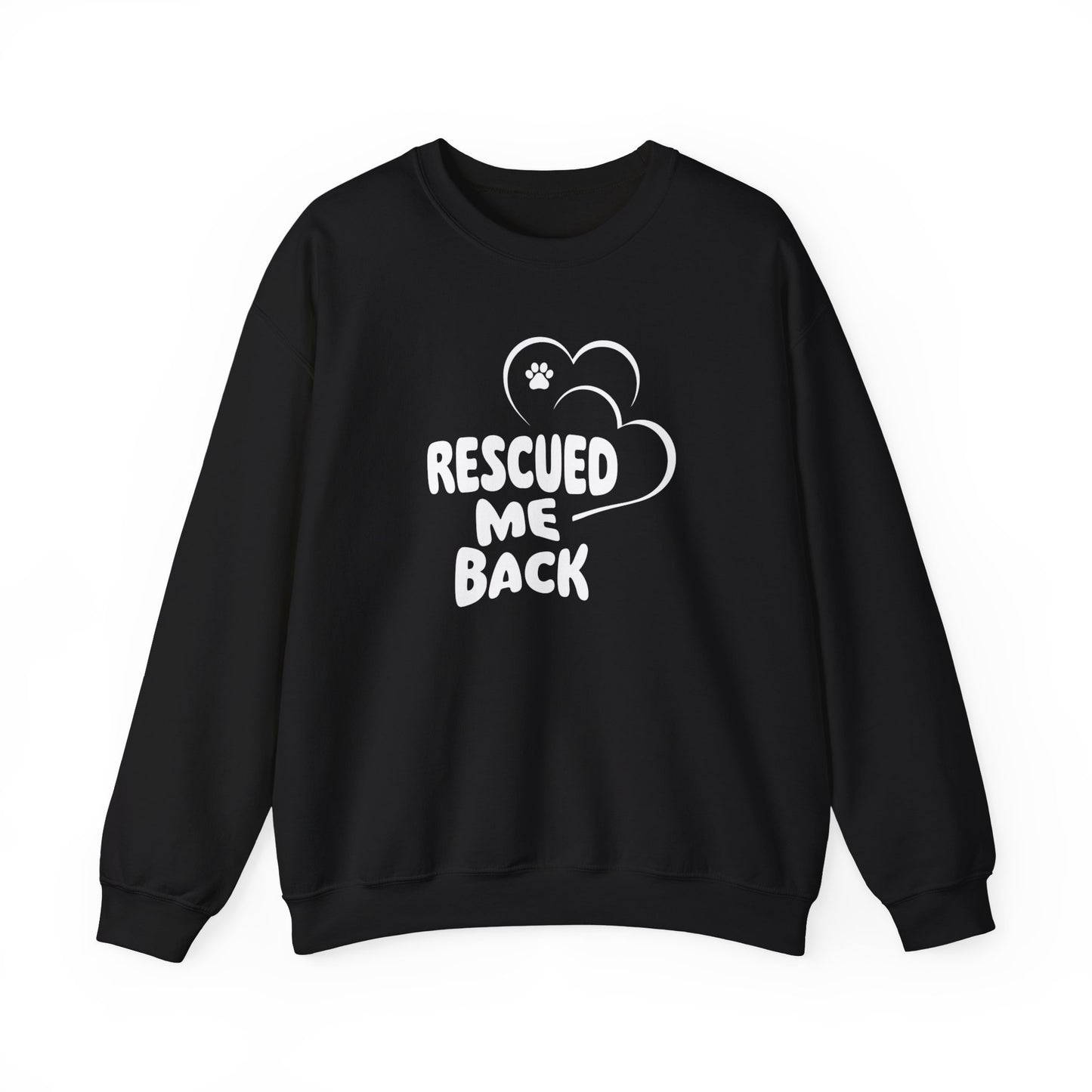 Rescued Me Back - Unisex Heavy Blend™ Crewneck Sweatshirt