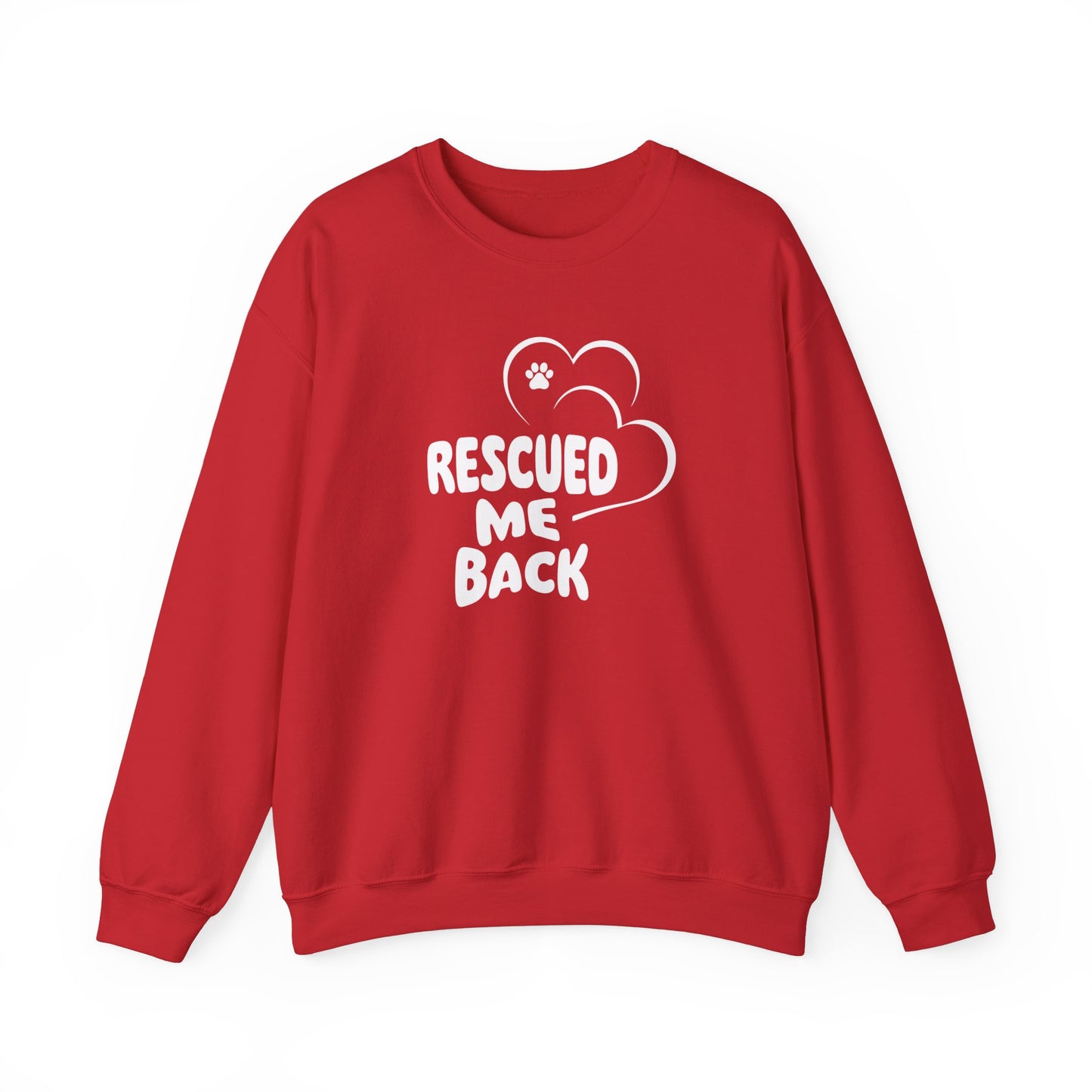 Rescued Me Back - Unisex Heavy Blend™ Crewneck Sweatshirt
