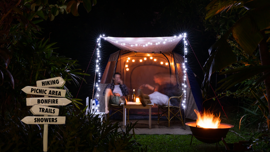 Backyard Camping: The Ultimate Glamping Adventure (Right Next to Your Fridge!)