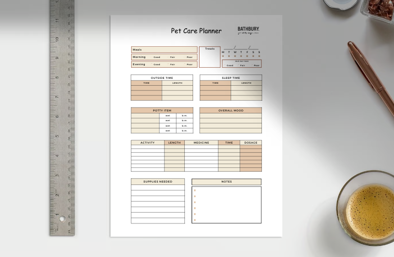 Plan for Paws: Introducing Our Free Pet Care Planner