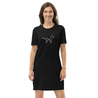 Bathbury Dirty Dog - Organic cotton t-shirt dress