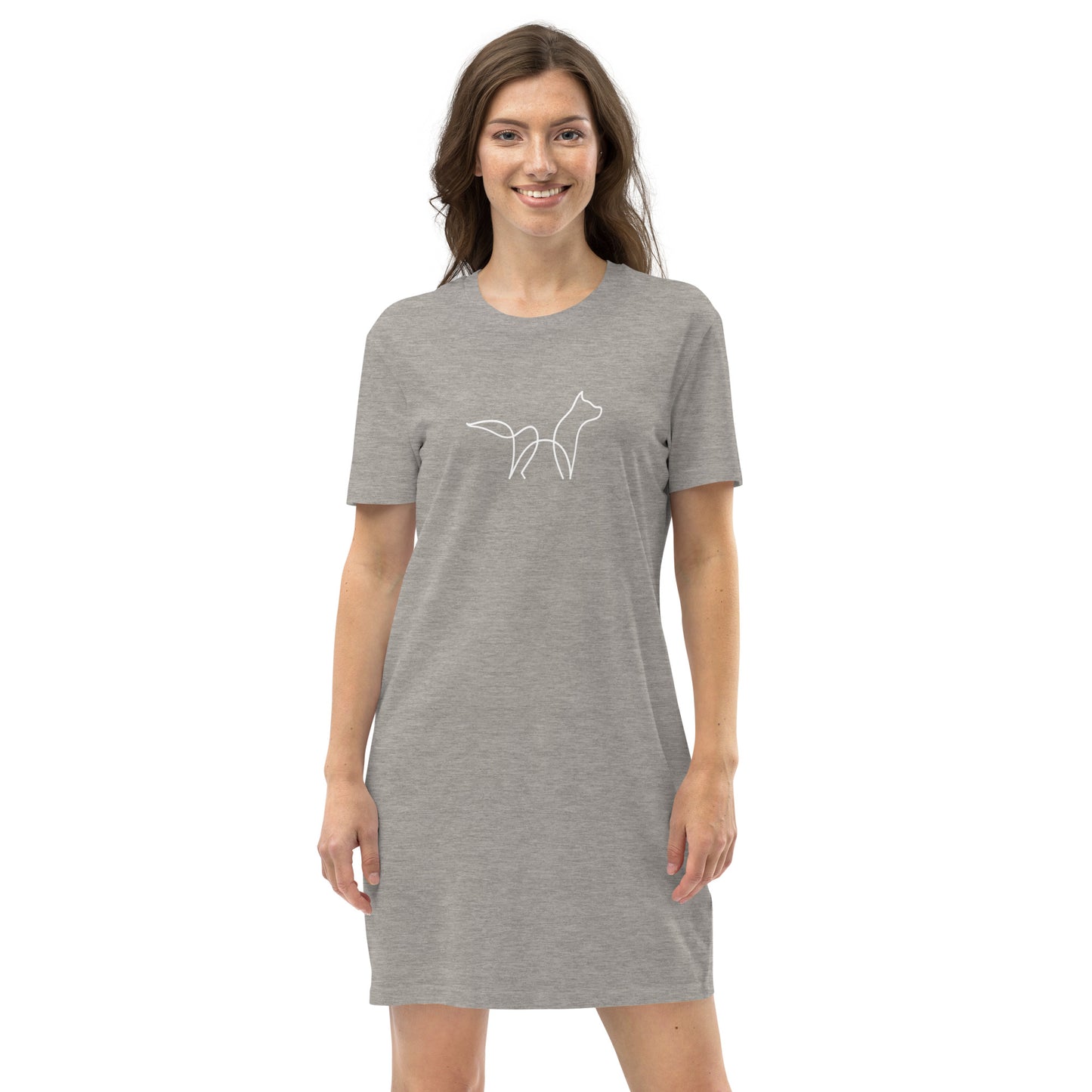 Bathbury Dirty Dog - Organic cotton t-shirt dress